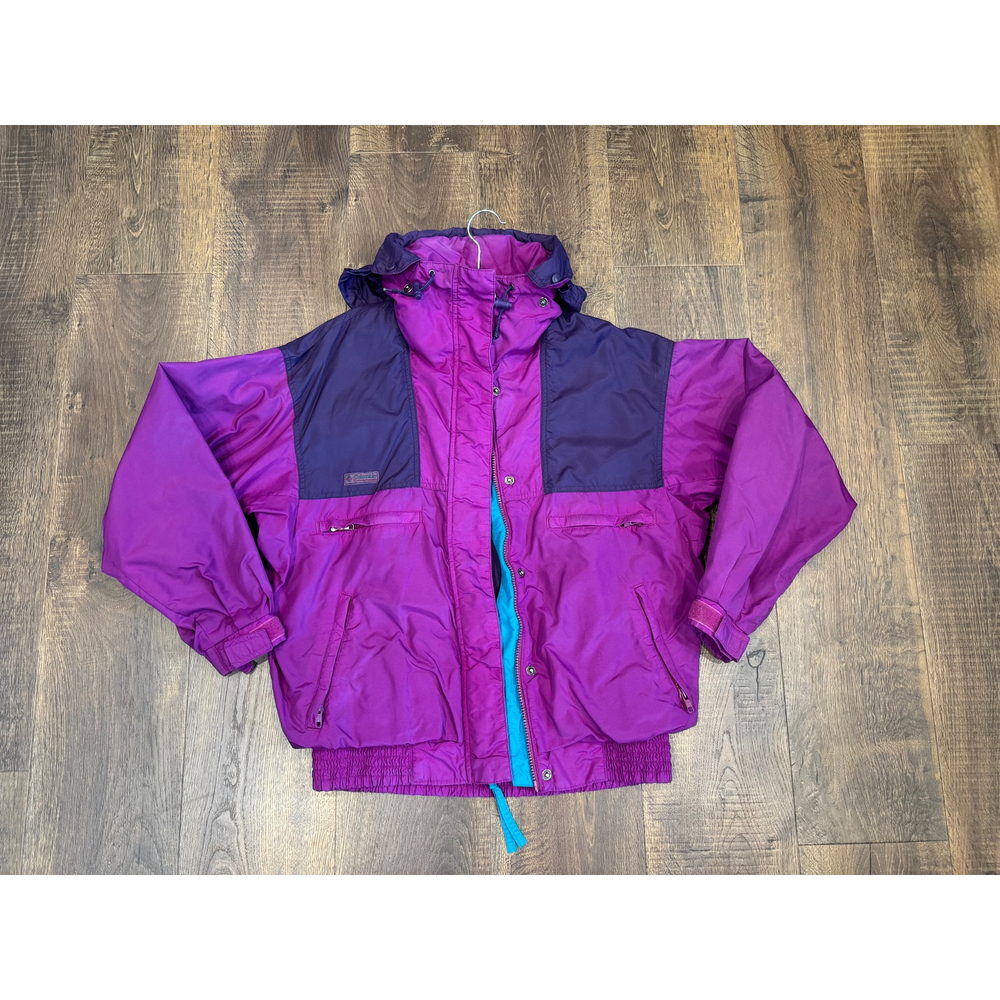 Columbia Purple Vamoose Jacket Hooded‎ Vintage